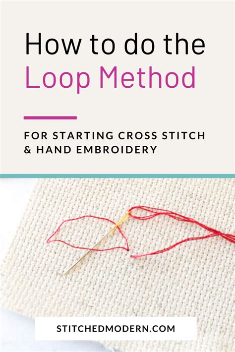 How to do the Loop Method to Start Your Cross .